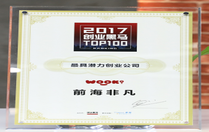 创业黑马TOP100最具潜力创业公司